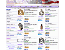 Tablet Screenshot of goodsatdeal.com